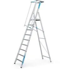 Plattformtreppe Zarges ZAP Safemaster S 9 Stufen 2340 mm