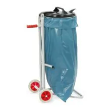 Abfallsackhalter für 1 Abfallsack fahrbar