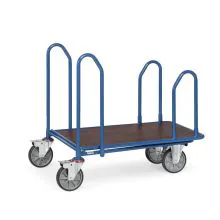Cash & carry Plattformwagen 400 kg 1000x600 (LxB) mit 4 Seitenbügeln