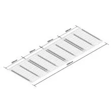 Drahtgitterböden für 3600mm Palettenregal