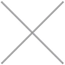Kreuzstreben-Set 1000 mm für Medium Duty Fachbodenregal