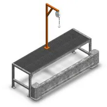Ladetisch Akkuladestation komplett