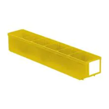 Lagerbehälter, Lagerregal BK 500x93x83 mm (lxbxh) gelb
