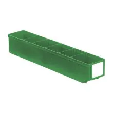 Lagerbehälter, Lagerstellungbak RK 500x93x83 mm (lxbxh) grün