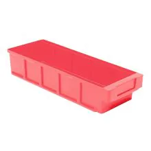 Lagerbehälter, Lagerregalbehälter VKB 300x152x83 mm (lxbxh) rot