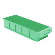 Lagerbehälter, Lagerregalbehälter VKB 400x152x83 mm (lxbxh) grün