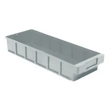 Lagerbehälter, Lagerregalbehälter VKB 400x186x83 mm (lxbxh) grau