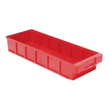 Lagerbehälter, Lagerregalbehälter VKB 500x186x83 mm (lxbxh) rot