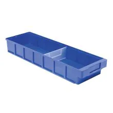 Lagerbehälter, Lagerregalbehälter VKB 600x186x83 mm (lxbxh) blau