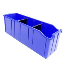Lagerbehälter PSB 2 blau 315x100x110 mm (lxbxh) blau