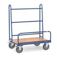 Plattenwagen 600 kg mit festen Bügeln und Ladefläche 1070x335 mm (LxB)