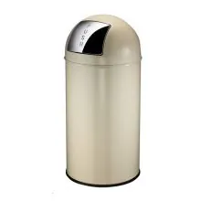 Pushcan Abfallbehälter EKO 40 Liter Creme