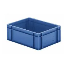 Stapelbarer Transportkasten TK0 400x300x145 mm (lxbxh) blau