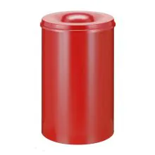 Feuerlöschender Papierbehälter 110 Liter rot