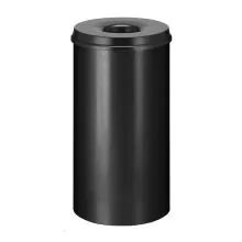 Selbstlöschender Papierkorb 50 Liter schwarz