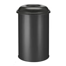 Flammendämpfende Papierlagerbehälter 200 Liter schwarz