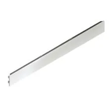 Ladenregal Rückwand 1000x100 mm (HxBxT) geschlossen RAL9001