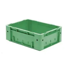 Schwere stapelbare Transportkiste VTK0 400x300x145 mm (lxbxh) grün