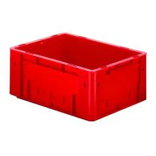 Schwere stapelbare Transportkiste VTK0 400x300x175 mm (lxbxh) rot
