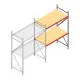 Weitspannregal AR 2250x1850x800 mm (hxbxt) 2 Ebenen verzinkt Anbauregal
