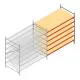 Weitspannregal AR 3000x1850x1200 mm (hxbxt) 6 Ebenen verzinkt Anbauregal mit vormontierten Rahmen