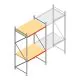 Weitspannregal AR 3000x1850x1000 mm (hxbxt) 2 Ebenen verzinkt Anfangsregal