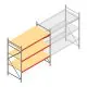 Weitspannregal AR 2000x2010x1000 mm (hxbxt) 3 Ebenen verzinkt Anfangsregal