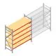 Weitspannregal AR 2500x2010x600 mm (hxbxt) 5 Ebenen verzinkt Anfangsregal