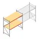 Weitspannregal AR 2500x2250x1000 mm (hxbxt) 2 Ebenen verzinkt Anfangsregal