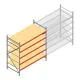 Weitspannregal AR 2500x2250x1000 mm (hxbxt) 5 Ebenen verzinkt Anfangsregal