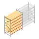 Weitspannregal AR 3000x2700x1200 mm (hxbxt) 6 Ebenen verzinkt Anfangsregal