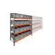 Fächerschrank AR 2000x2250x600 mm (hxbxt) 4 Ebenen mit 20 Euronormbehältern Anfangsregal