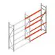 Reifenregal Weitspann AR 2250x1610x500mm (hxbxt) 3 Ebenen Anbauregal