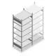 Fachbodenregal Heavy Duty 2000x750x600 mm (HxBxT) 6 Ebenen 150 kg Grundregal