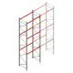 Palettenregal AR T2 6000x1850x1100 mm (HxBxT) 3 Ebenen 2530 kg/Ebene Grundregal