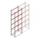 Palettenregal AR T2 6000x1850x1100 mm (HxBxT) 5 Ebenen 2530kg/Eb. Grundregal