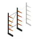 Leichtes Kragarmregal BR einseitig 2500x1250x600 mm (HxBxT) 4 Ebenen Grundregal