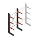 Medium Kragarmregal BR einseitig 2500x1250x600 mm (HxBxT) 3 Ebenen Grundregal 425/arm