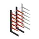 Medium Kragarmregal BR einseitig 2500x750x800 mm (HxBxT) 5 Ebenen Grundregal 340/Arm