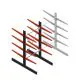 Medium Kragarmregal BR beidseitig 2500x1250x800mm (HxBxT) 4 Ebenen Grundregal 220/Arm