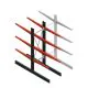 Medium Kragarmregal BR beidseitig 2500x750x1000 mm (HxBxT) 3 Ebenen Grundregal 175/Arm