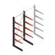 Medium Kragarmregal BR einseitig 3000x1500x1000 mm (HxBxT) 4 Ebenen Grundregal 175/Arm