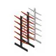 Medium Kragarmregal BR beidseitig 3000x750x600 mm (HxBxT) 5 Ebenen Grundregal 290/arm