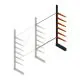 Leichtes Kragarmregal BR einseitig 2500x1500x600 mm (HxBxT) 6 Ebenen Anbauregal