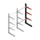 Medium Kragarmregal BR einseitig 2500x1250x800 mm (HxBxT) 3 Ebenen Anbauregal 220/arm