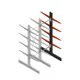 Medium Kragarmregal BR beidseitig 2500x750x600mm (HxBxT) 4 Ebenen Anbauregal 290/arm