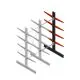 Medium Kragarmregal BR beidseitig 2500x1000x600 mm (HxBxT) 4 Ebenen Anbauregal 290/Arm