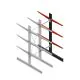 Medium Kragarmregal BR beidseitig 2500x750x800 mm (HxBxT) 3 Ebenen Anbauregal 220/Arm