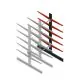 Medium Kragarmregal BR beidseitig 2500x750x800 mm (HxBxT) 5 Ebenen Anbauregal 340/Arm