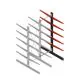 Medium Kragarmregal BR beidseitig 3000x1000x800 mm (HxBxT) 5 Ebenen Anbauregal 220/Arm
